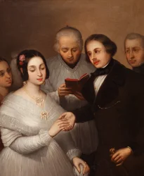 Un mariage en 1830